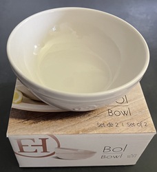 Matériel - 2 bols EH 15 cm - 8 lots disponibles